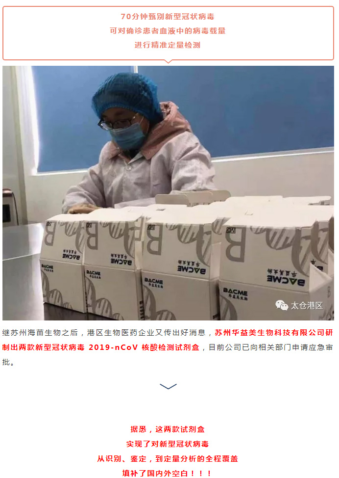 【戰(zhàn)“疫”一線】抗擊疫情再發(fā)力！又一家港區(qū)生物醫(yī)藥企業(yè)研制出高性能新冠病毒核酸檢測(cè)試劑盒！